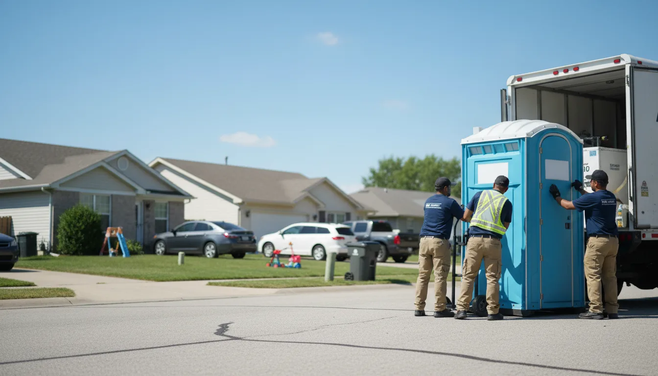 Standard Porta Potty Rentals in Hustisford, WI near me